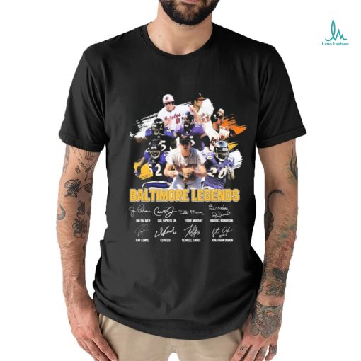 Baltimore Legends Sports Teams Signatures Shirt