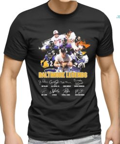 Baltimore Legends Sports Teams Signatures Shirt