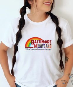 Baltimore Maryland Sports Teams There’s More Than Murder Here Shirt