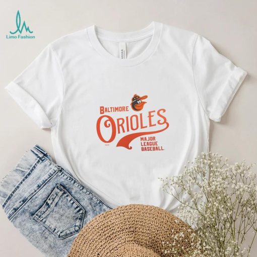 Baltimore Orioles Darius Rucker Collection by Fanatics Yarn Dye Vintage T Shirt   Cream