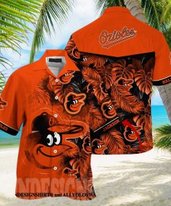 Baltimore Orioles MLB Full Print 3D Hawaiian Shirt