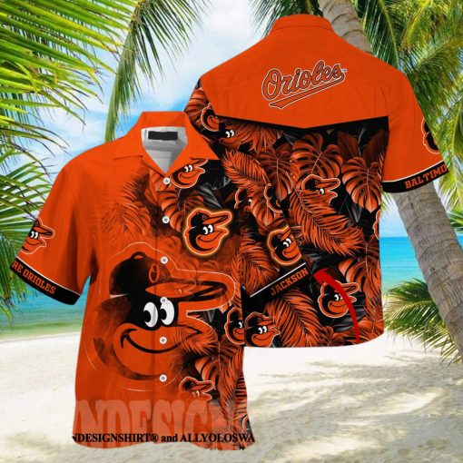 Baltimore Orioles MLB Full Print 3D Hawaiian Shirt