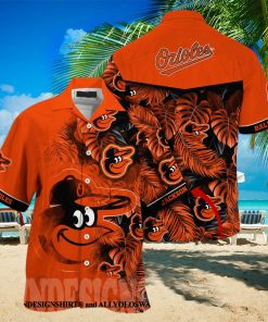 Baltimore Orioles MLB Full Print 3D Hawaiian Shirt