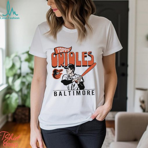 Baltimore Orioles Topps baseball retro shirt