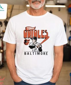 Baltimore Orioles Topps baseball retro shirt