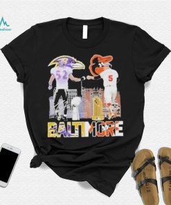 Baltimore Ravens Orioles Lewis And Robinson City Champions Signatures 2023 Shirt