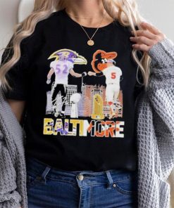 Baltimore Ravens Orioles Lewis And Robinson City Champions Signatures 2023 Shirt