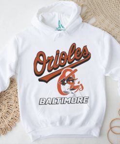 Baltimore vintage baseball art design t shirt