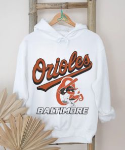 Baltimore vintage baseball art design t shirt