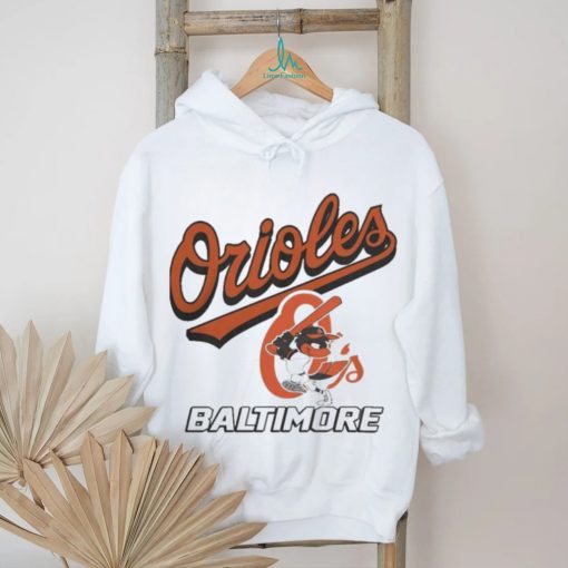 Baltimore vintage baseball art design t shirt