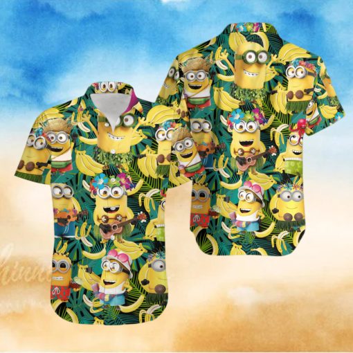 Bananas   Minions 2022   Men s Hawaiian Shirt