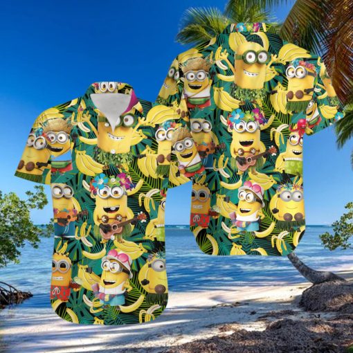 Bananas   Minions 2022   Men s Hawaiian Shirt