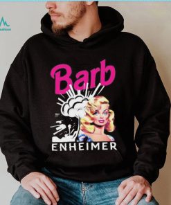 Barbenheimer Barbie Oppenheimer 2023 Pink And White Shirt