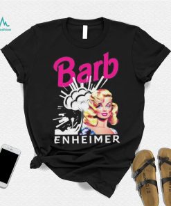 Barbenheimer Barbie Oppenheimer 2023 Pink And White Shirt