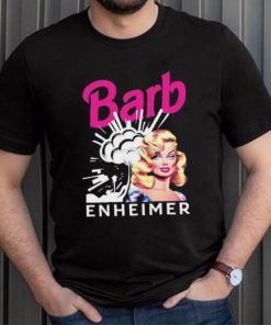 Barbenheimer Barbie Oppenheimer 2023 Pink And White Shirt