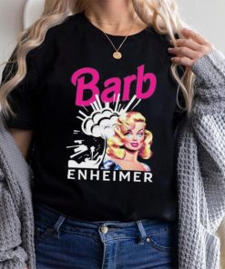 Barbenheimer Barbie Oppenheimer 2023 Pink And White Shirt