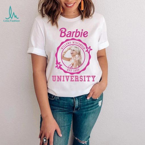 Barbenheimer Barbie Willows Wisconsin University Shirt