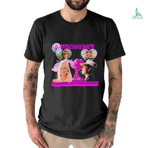 Barbenheimer imagination life is your creation barbie movie shirt