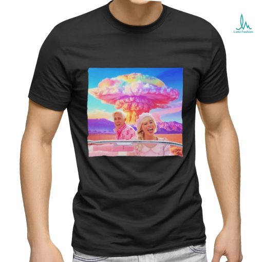 Barbie And Ken On The Car Barbenheimer Shirt