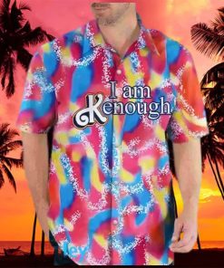 Barbie I Am Kenough Ken Ryan Gosling Rainbow Hawaiian Shirt