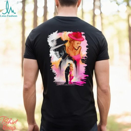 Barbie X Oppenheimer movie art shirt