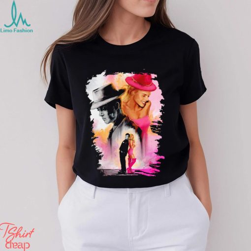 Barbie X Oppenheimer movie art shirt