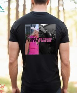 Barbie and Oppenheimer Inside You There are Two Wolves shirt