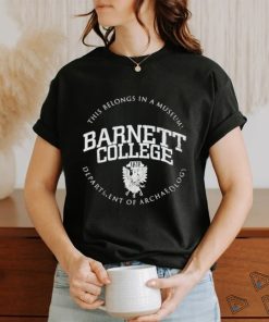 Barnett College Department Of Archaeology Indiana Jones Shirt