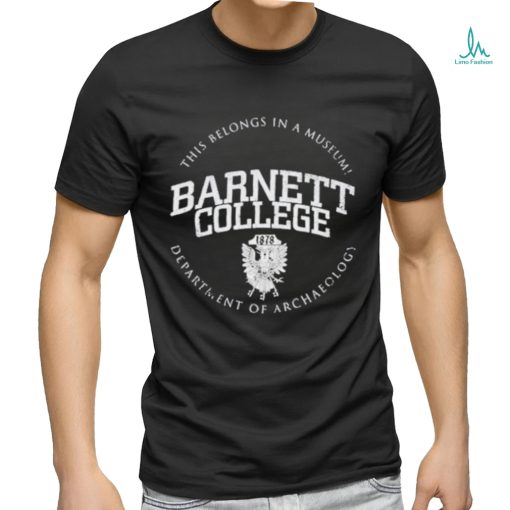 Barnett College Department Of Archaeology Indiana Jones Shirt