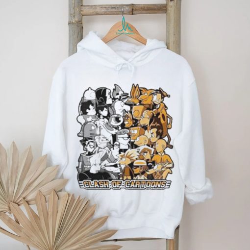 Battle clash of cartoons art design t shirt