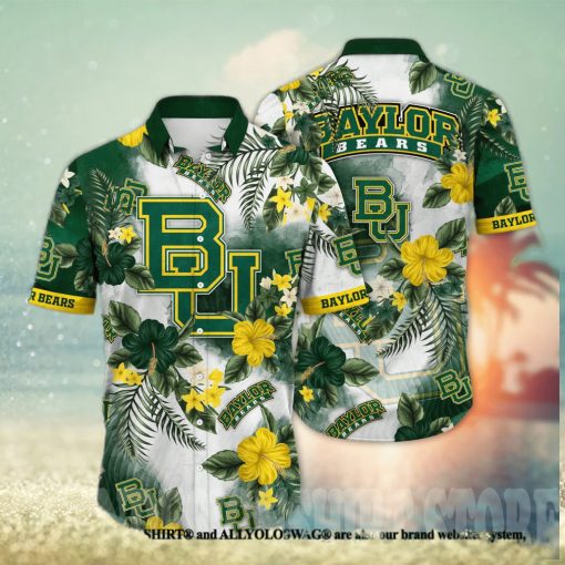 Baylor Bears NCAA Floral Classic Hawaiian Shirt