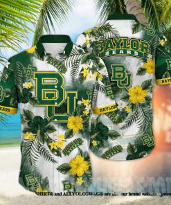 Baylor Bears NCAA Floral Classic Hawaiian Shirt