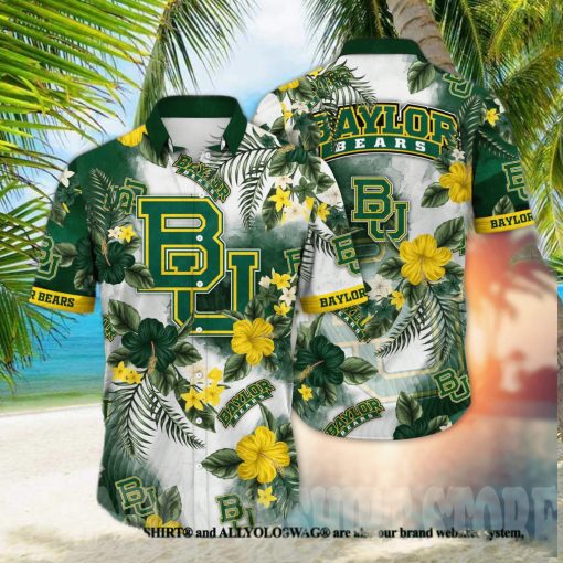 Baylor Bears NCAA Floral Classic Hawaiian Shirt