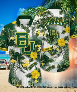 Baylor Bears NCAA Floral Classic Hawaiian Shirt