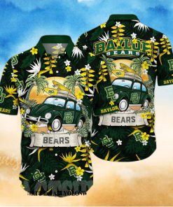 Baylor Bears NCAA Flower All Over Print Classic Hawaiian Shirt