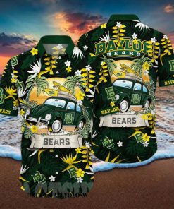 Baylor Bears NCAA Flower All Over Print Classic Hawaiian Shirt