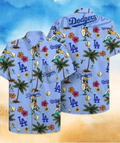 Beach Aloha MLB Los Angeles Dodgers Funny Hawaiian Shirt