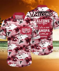 Beach Aloha NFL Atlanta Falcons Hawaiian Shirt Granpa Like A Granpa But Cooler