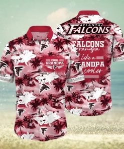 Beach Aloha NFL Atlanta Falcons Hawaiian Shirt Granpa Like A Granpa But Cooler