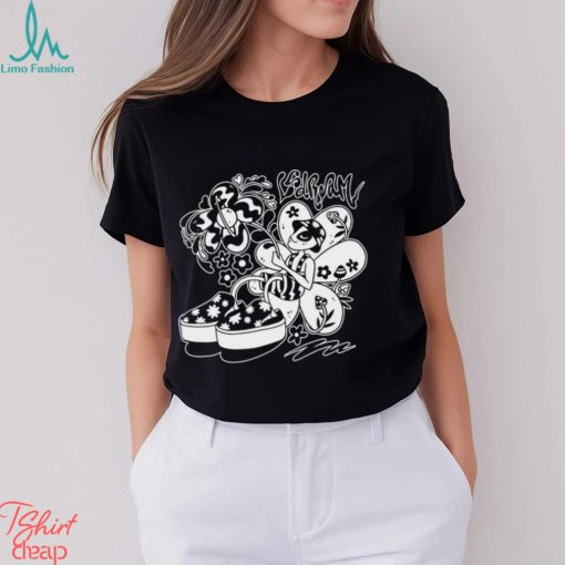 Bee with Flowers Intergalactic Bloom art shirt