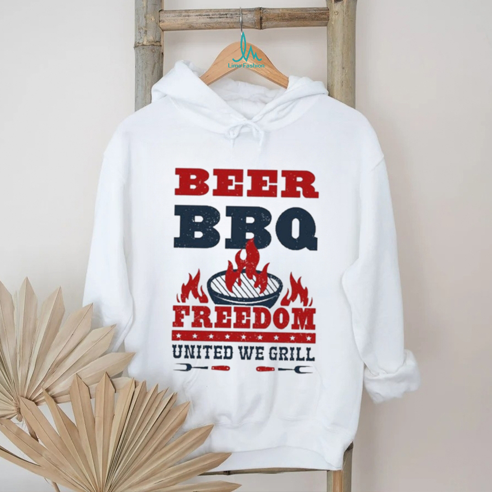 Beer Bbq Freedom United We Grill shirt Beer Bbq Freedom United We Grill shirt