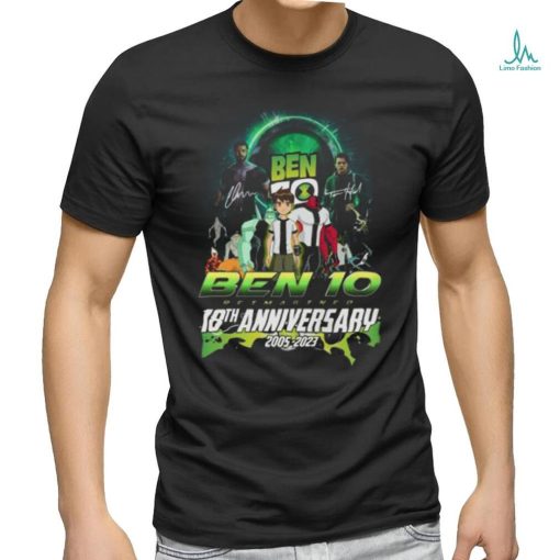 Ben 10 Reimagined 18th Anniversary 2005 2023 signatures Shirt