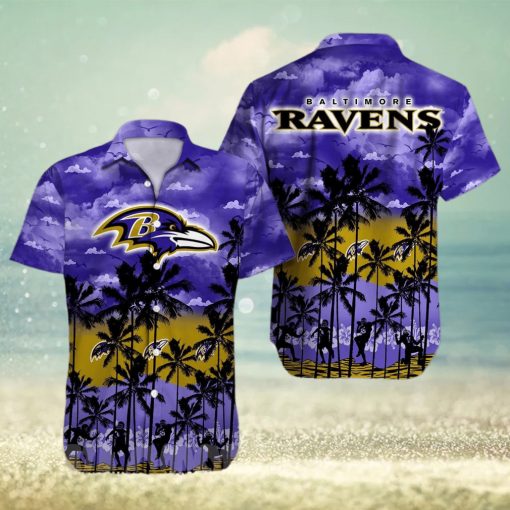 Best SBest Selling Product  Baltimore Ravens NFL All Over Printed 3D Hawaiian Shirt