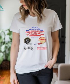 Best Usfl Game Football Championship Birmingham Stallions Vs Pittsburgh Maulers Match Up 2023 Canton OH Shirt
