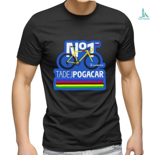 Bicycle no 1 Tadej Pogacar logo shirt