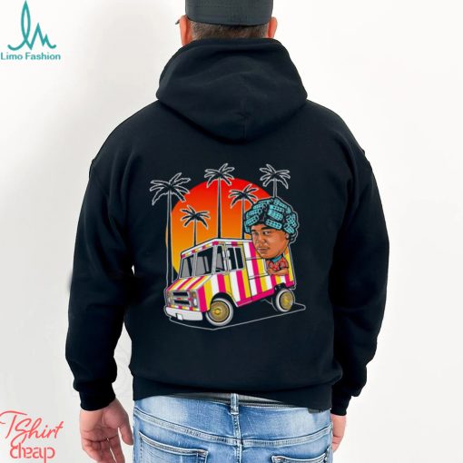 Big Worm Friday on truck cartoon sunset shirt
