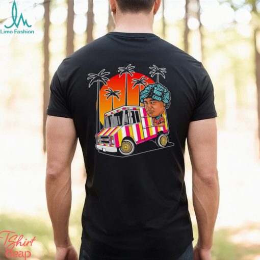 Big Worm Friday on truck cartoon sunset shirt