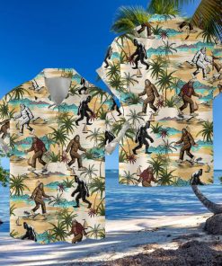 Bigfoot 3D 3D Hawaiian Shirt