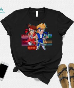 Billy Lee & Jimmy Lee Version 2 Double Dragon shirt