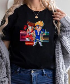 Billy Lee & Jimmy Lee Version 2 Double Dragon shirt